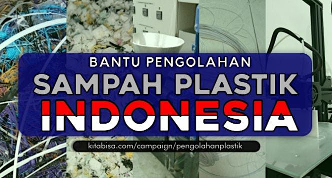 Bantu Pengolahan Sampah Plastik Indonesia!