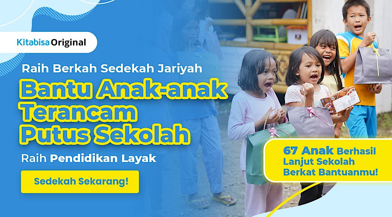 Berikan Beasiswa Bantu Anak Indonesia Sekolah