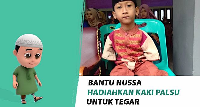 #NussaBisa Berbagi dengan Pejuang Difabel