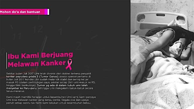 Ibu Kami Berjuang Melawan Kanker