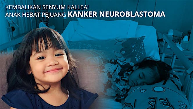 Bantu Kallea Zara lawan Neuroblastoma