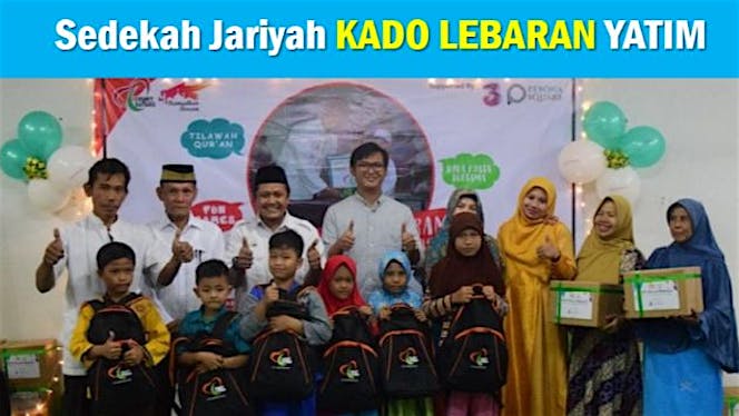 Sedekah Jariyah Kado Lebaran ANAK YATIM