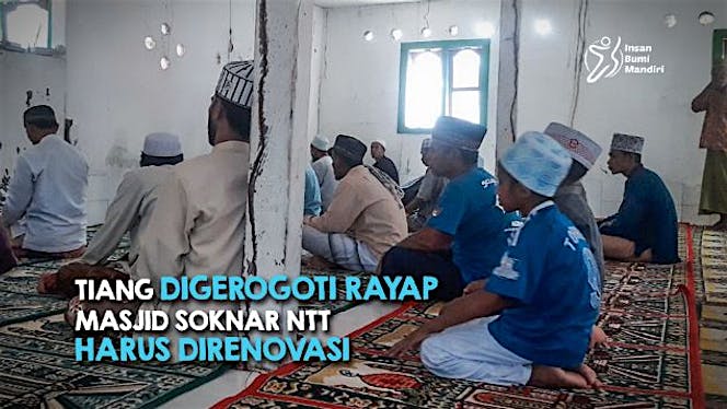 BANTU WARGA SOKNAR NTT SELAMATKAN MASJID MEREKA