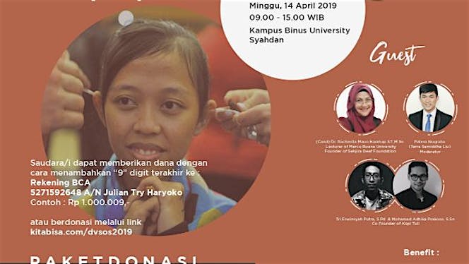 Donasi Alat Bantu Dengar untuk Teman-Teman Tuli