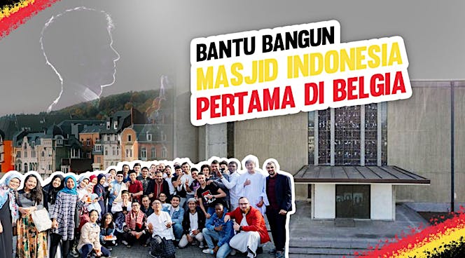 Bantu Bangun Masjid Indonesia Pertama di Belgia