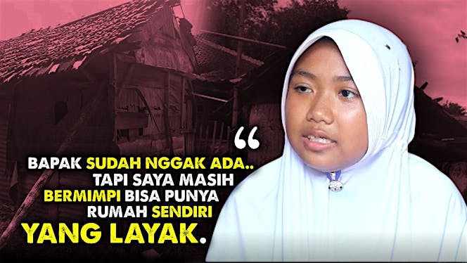 Rumah Impian Laila, Yatim Tulang Punggung Keluarga