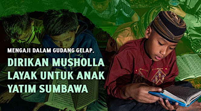 Dirikan Musholla, Cetak Yatim Penghafal Al-Quran