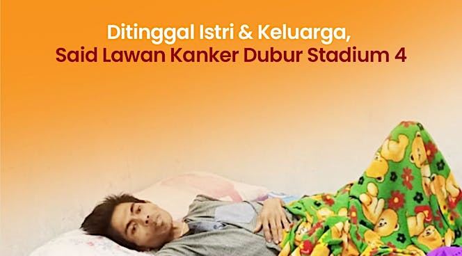 Bantu Pak Said Lawan Kanker Dubur Stadium 4