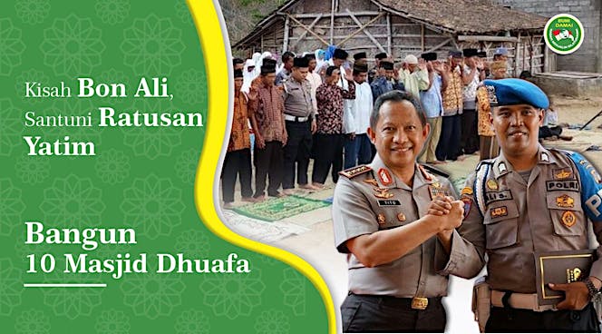 Dukung Pak Polisi Bangun Masjid Pelosok Yogyakarta