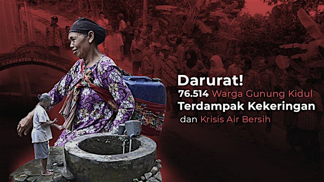 Bersama Clara Bantu Air Bersih untuk Gunungkidul