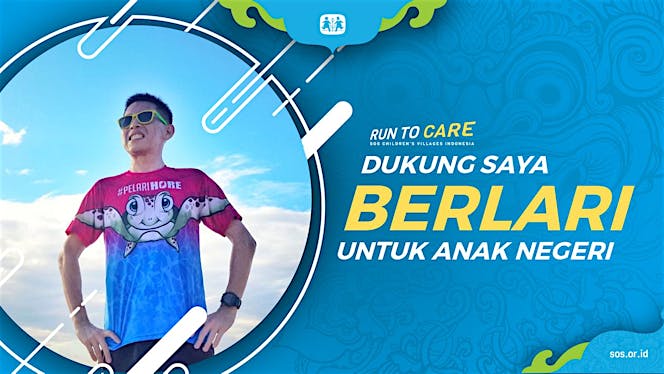 Jimmy berlari 150KM untuk Mimpi Anak Indonesia