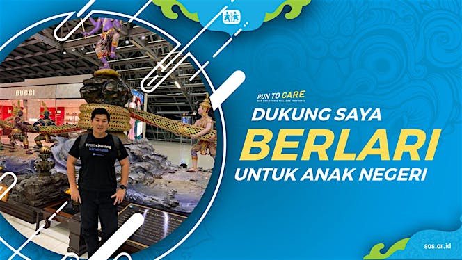Werry berlari 150KM untuk Mimpi Anak Indonesia