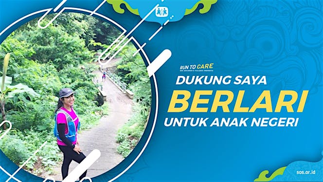 Dwi berlari 150KM untuk Mimpi Anak Indonesia