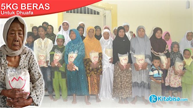 Sedekah 5Kg Beras Untuk Dhuafa
