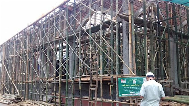 Pembangunan masjid Baitul Muttaqin