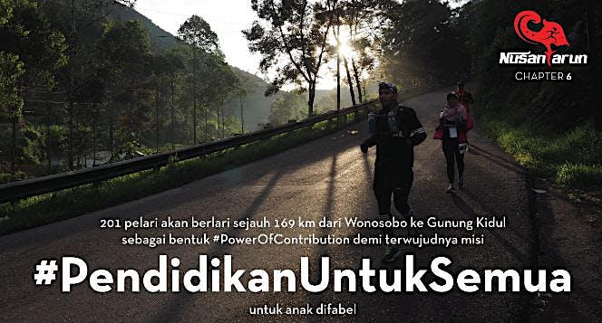 Berlari Untuk Pendidikan Anak-Anak Difabel #NR6
