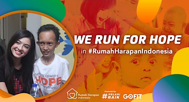 Raline Shah & #SuperHeroRunners Berlari untuk RHI