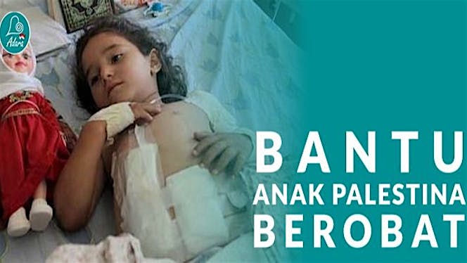Bantu Pengobatan Anak-Anak Palestina