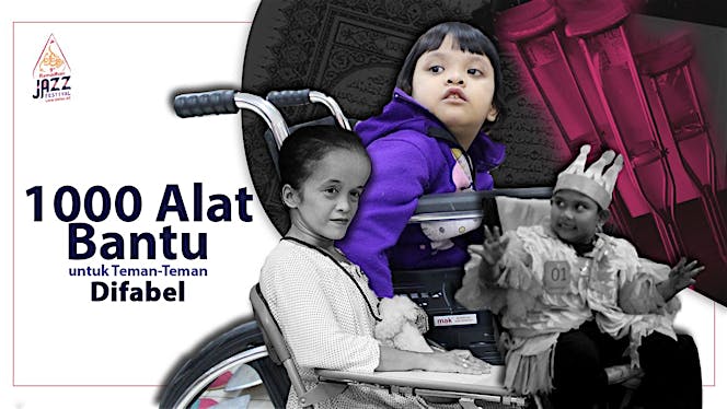 Berbagi 1000 Alat Bantu Difabel Bersama RJF 2019