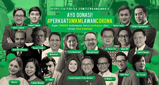 #PerkuatUMKMLawanCorona dan Tetap Bekerja!