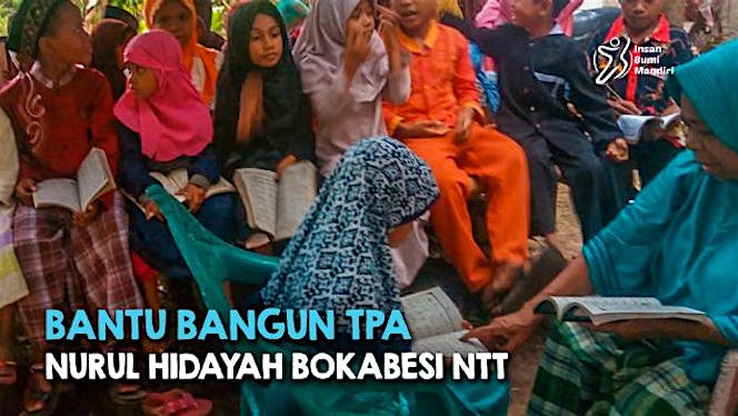 BANTU BANGUN TPA NURUL HIDAYAH BOKABESI NTT