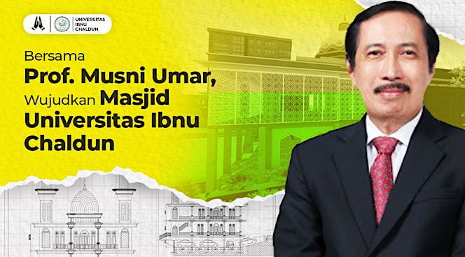 Pembangunan Masjid Universitas Ibnu Chaldun
