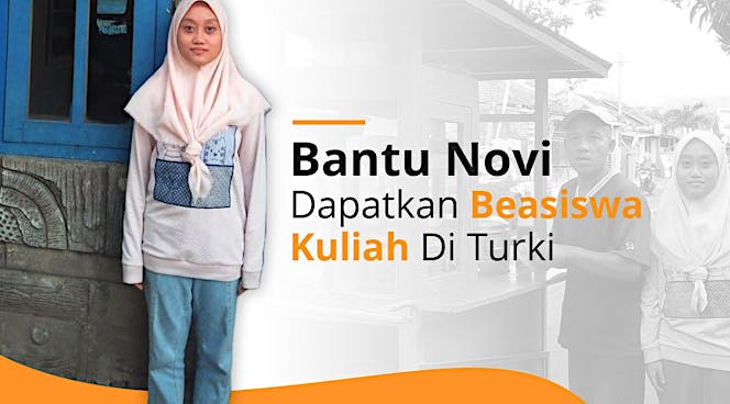 Bantu Novi Mewujudkan Mimpinya berkuliah