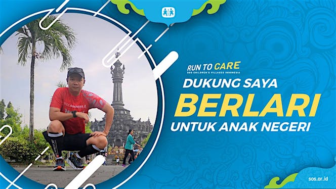 Jimmy Berlari 150KM untuk Mimpi Anak Indonesia