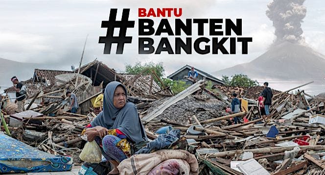 Darurat! Bantu Korban Tsunami Anyer dan Carita