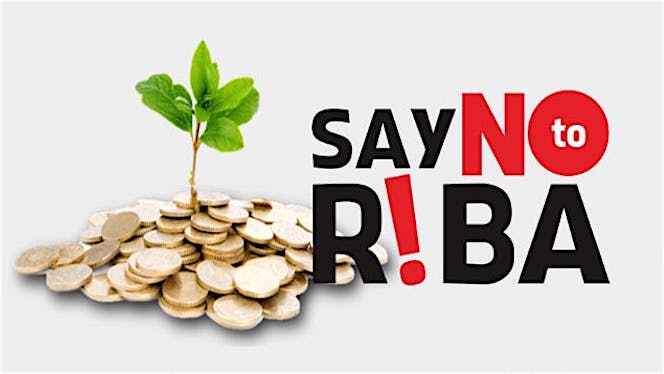 SAY NO TO RIBA (Bantu orang yang terjerat Riba)
