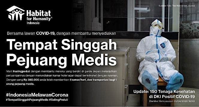 Tempat Singgah Pejuang Medis Melawan Covid-19
