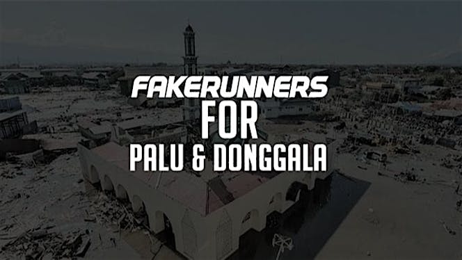 Fakerunners untuk Palu dan Donggala