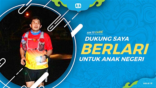 Yalla berlari 150KM untuk Mimpi Anak Indonesia