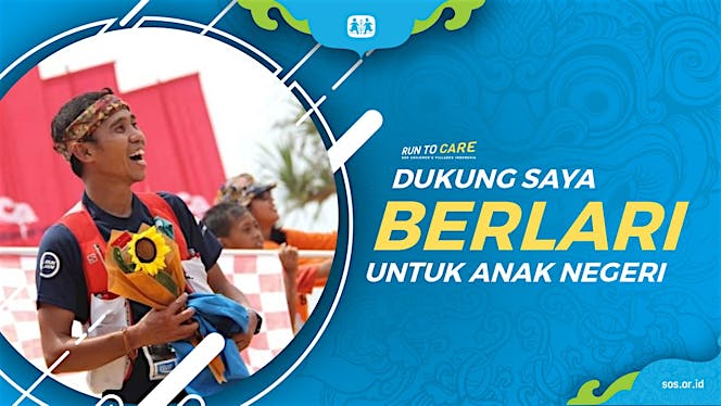Ahsar berlari 150KM untuk Mimpi Anak Indonesia