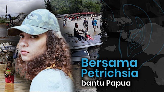 Kontribusi Bareng Petrichsia Bantu Papua