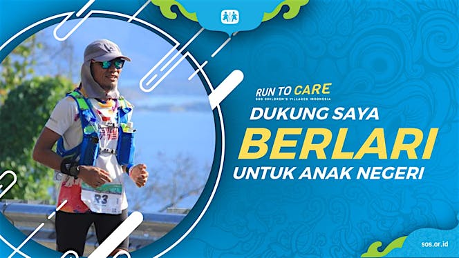 Arfan berlari 150KM untuk Mimpi Anak Indonesia