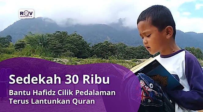 Wakaf Qur’an untuk Hafidz Cilik Pedalaman