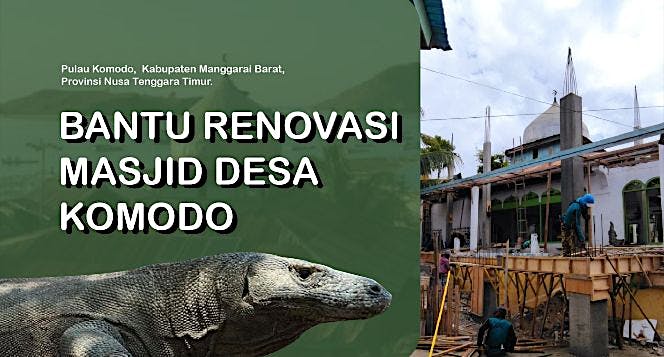 Bantu Renovasi Masjid Desa Komodo