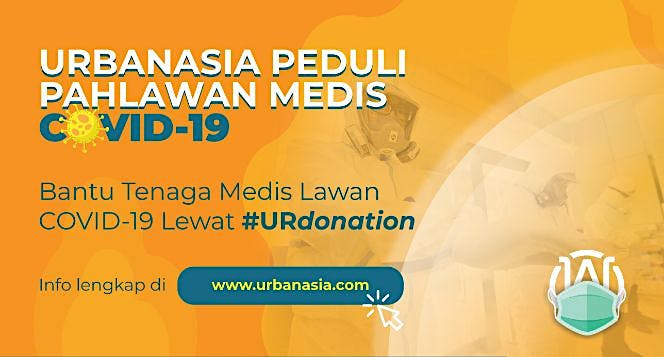 Bantu Tenaga Medis Lawan Covid-19 #URdonation