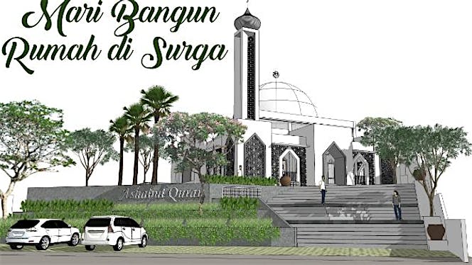 Ikut Bangun Mesjid & Asrama Kampung Qur'an Yuk !!!