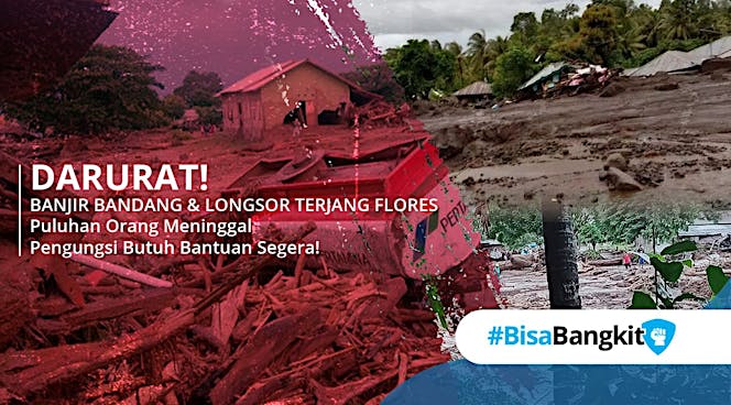 Panggilan Solidaritas Bantu Banjir Longsor NTT!!!