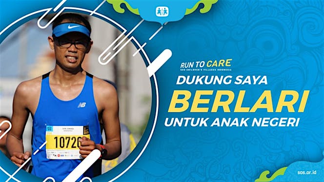 Ogik berlari 150KM untuk Mimpi Anak Indonesia