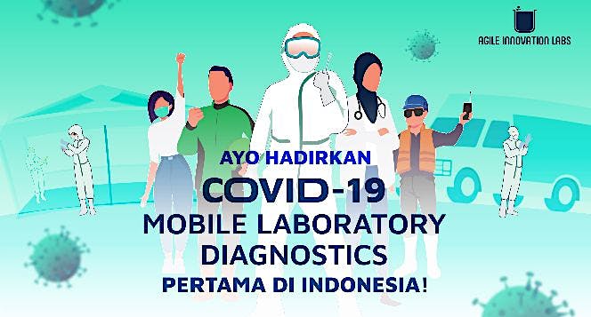 Ayo Hadirkan Covid-19 Mobile Laboratory Diagnostic