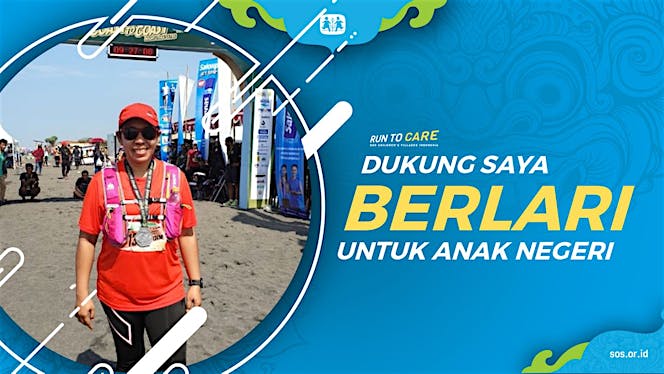 Ari berlari 150KM untuk Mimpi Anak Indonesia