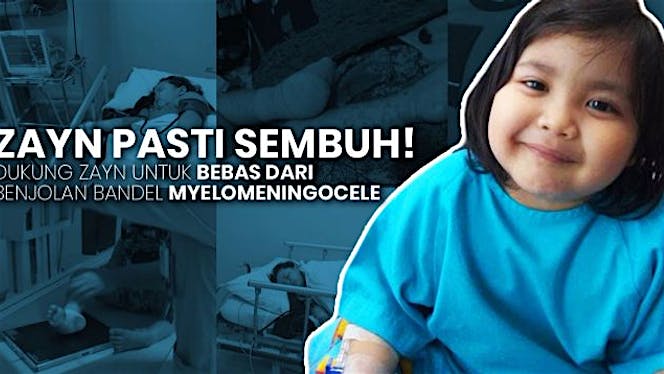 Ayo Bantu Zayn Melawan Myelomeningocele