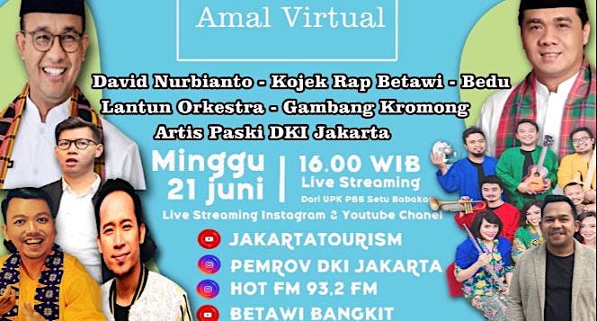 Bantu Seniman di hari Ulang Tahun Jakarta
