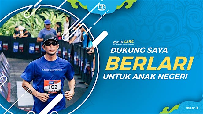 Taka berlari 150KM untuk Mimpi Anak Indonesia