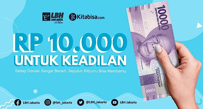 10.000 Rupiah untuk Keadilan
