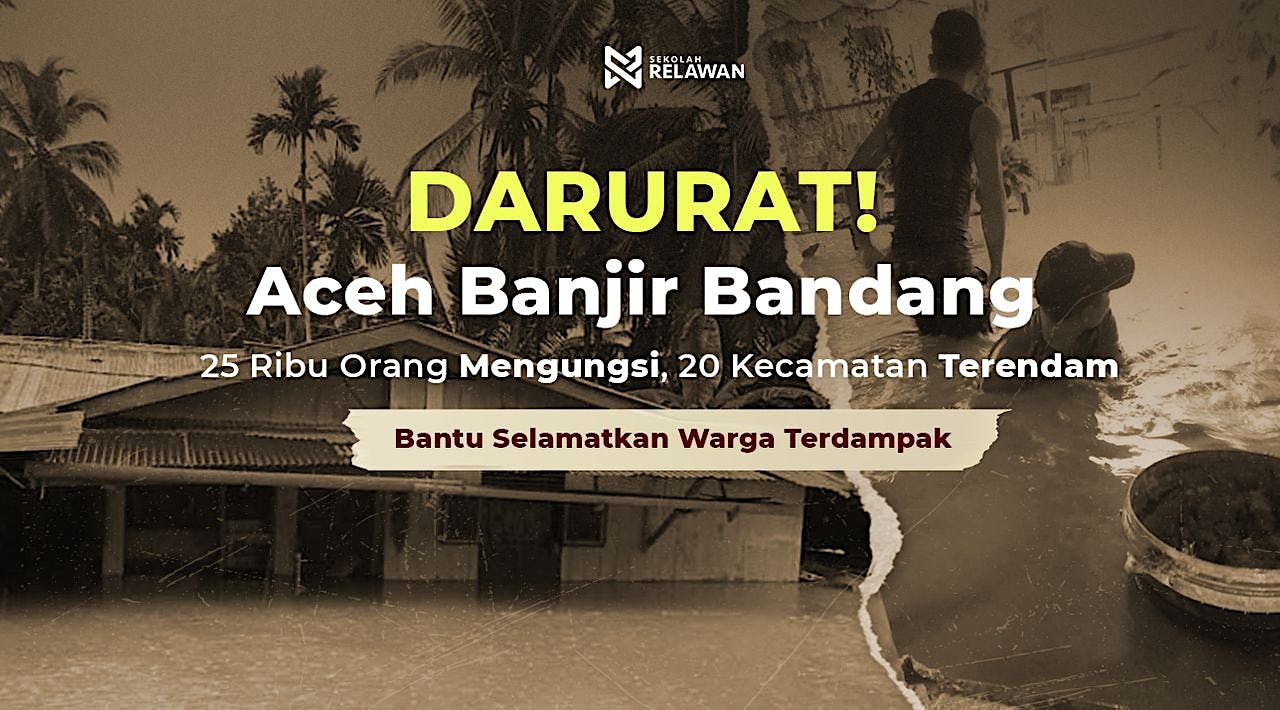 TOLONG! Awal Tahun Aceh Dilanda Banjir Bandang