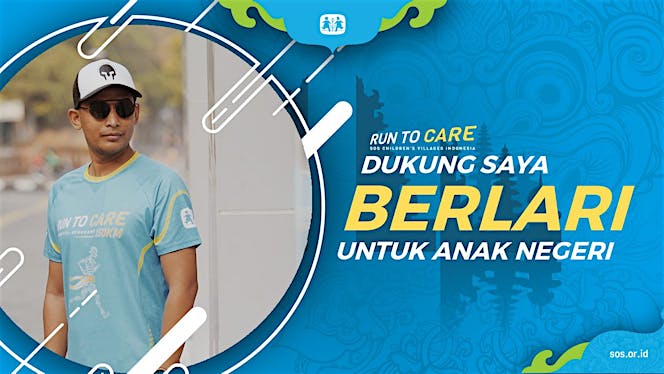 Akhrie berlari 150KM untuk Mimpi Anak Indonesia